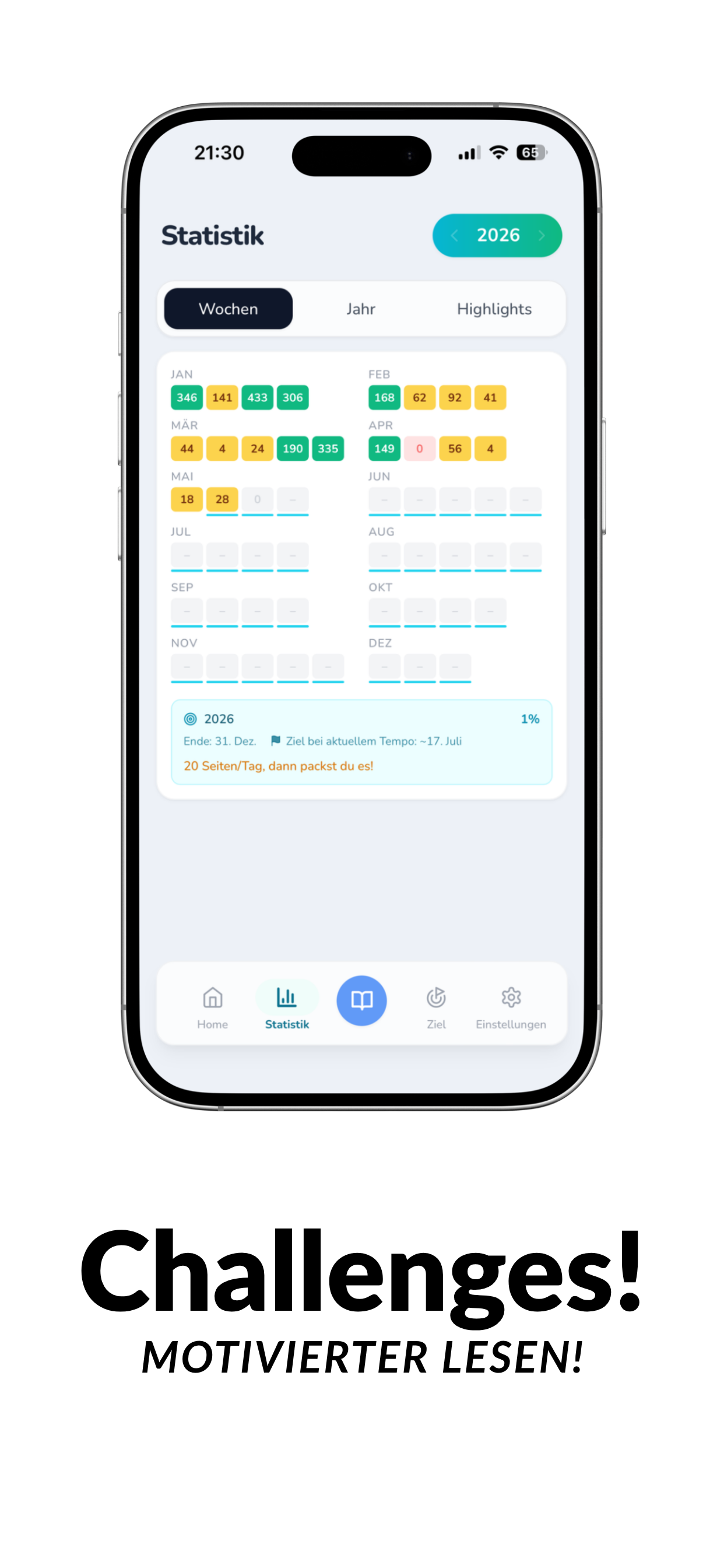 PageGoal Screenshot